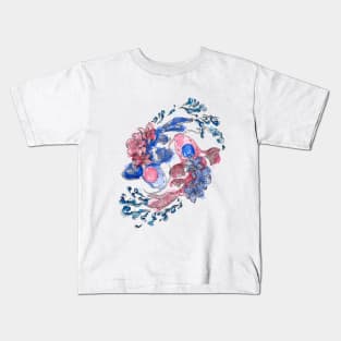 Yin yang fish Kids T-Shirt